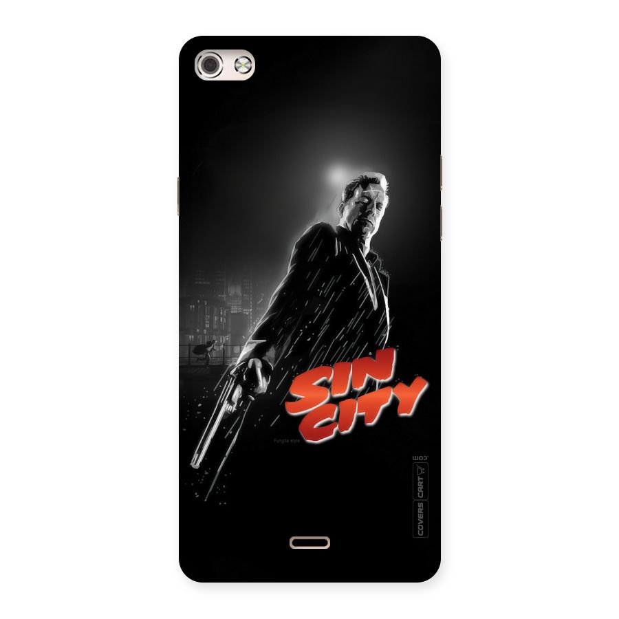 Sin City Back Case for Micromax Canvas Silver 5