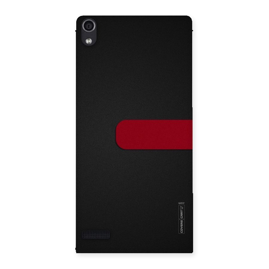 Single Red Stripe Back Case for Ascend P6