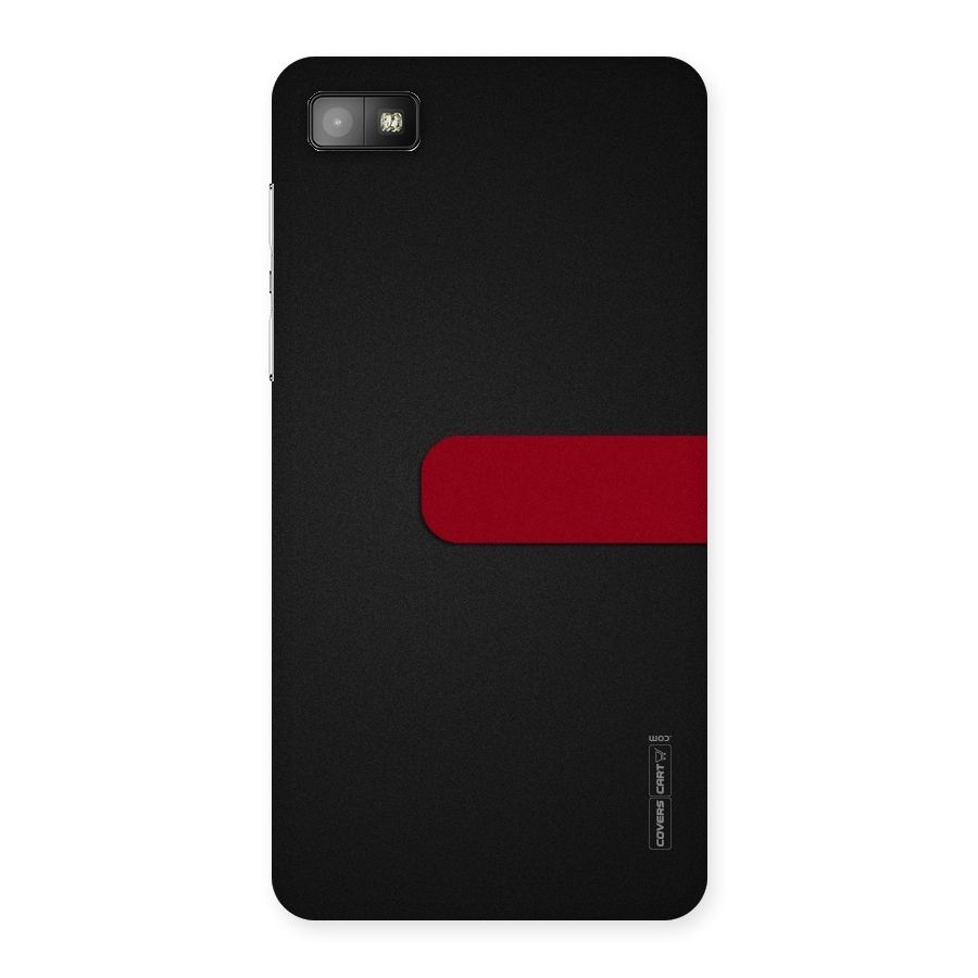 Single Red Stripe Back Case for Blackberry Z10