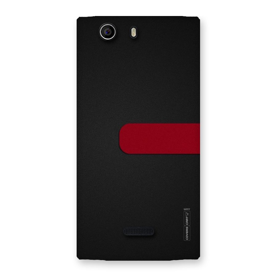 Single Red Stripe Back Case for Canvas Nitro 2 E311