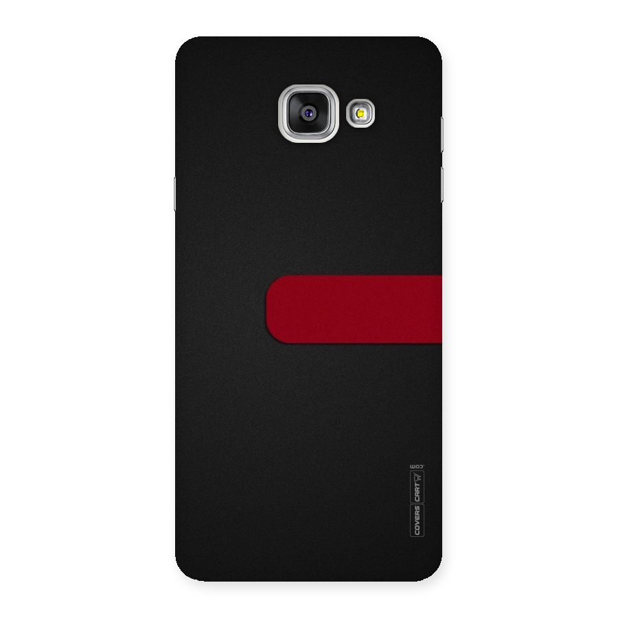Single Red Stripe Back Case for Galaxy A7 2016