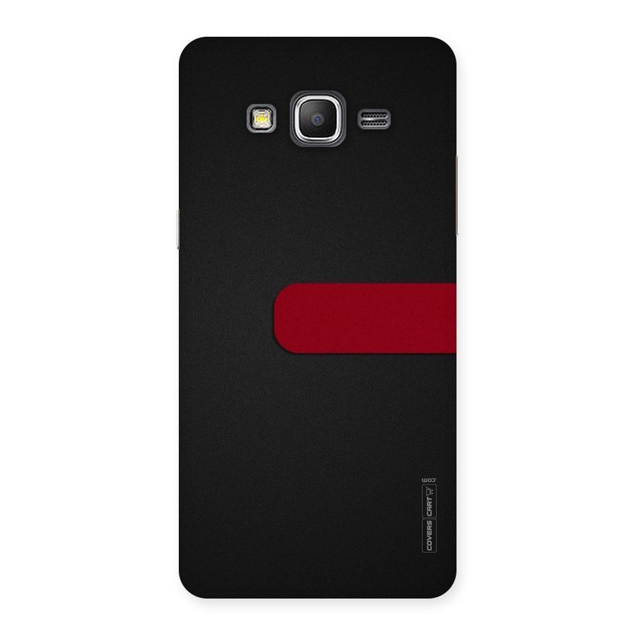Single Red Stripe Back Case for Galaxy Grand Prime