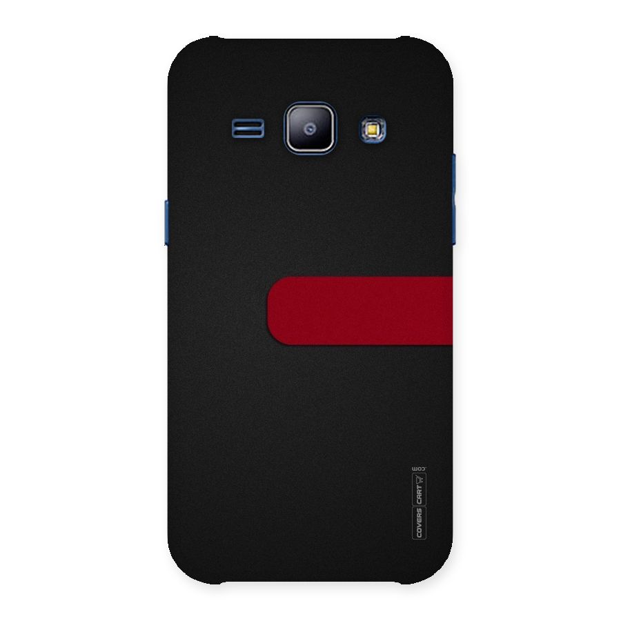 Single Red Stripe Back Case for Galaxy J1