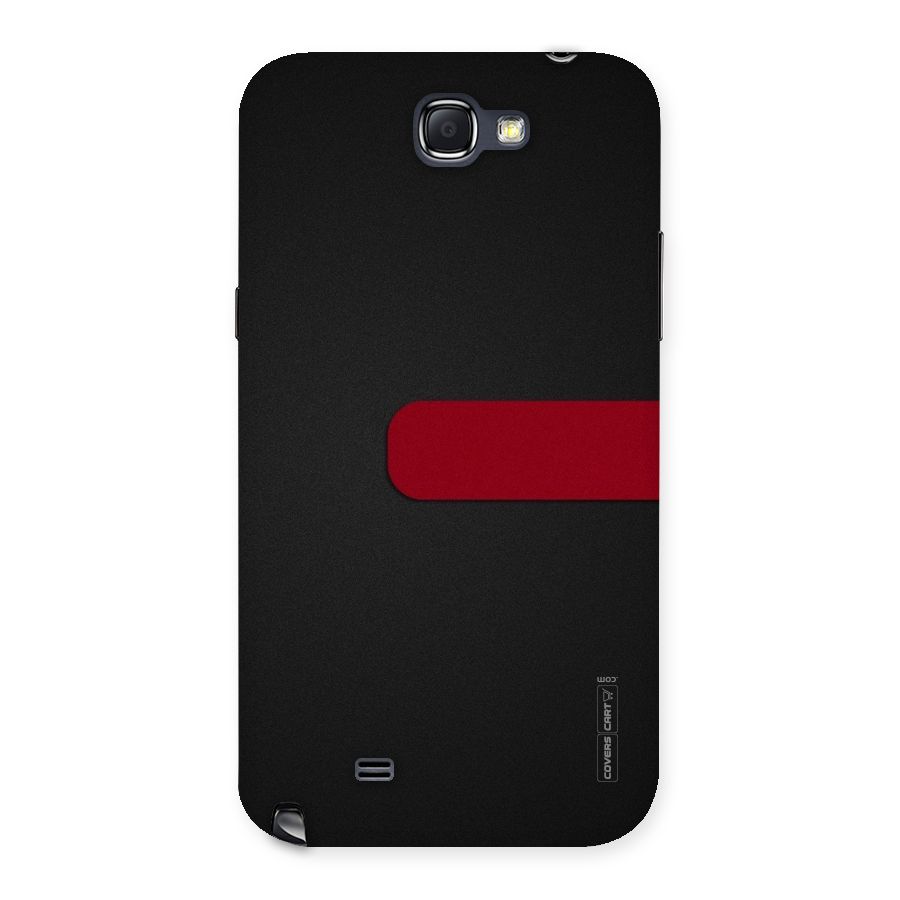 Single Red Stripe Back Case for Galaxy Note 2