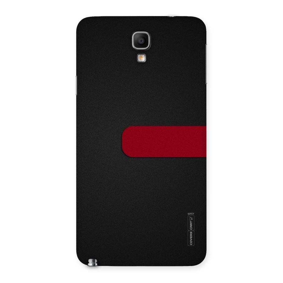 Single Red Stripe Back Case for Galaxy Note 3 Neo