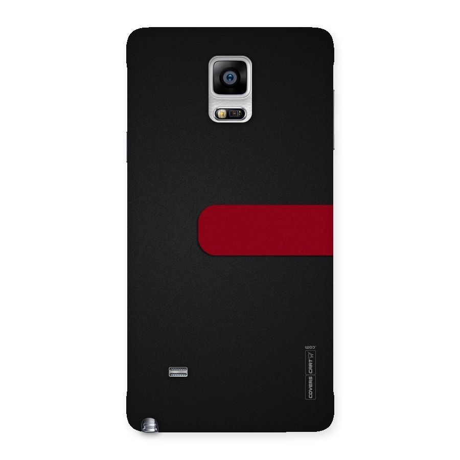 Single Red Stripe Back Case for Galaxy Note 4