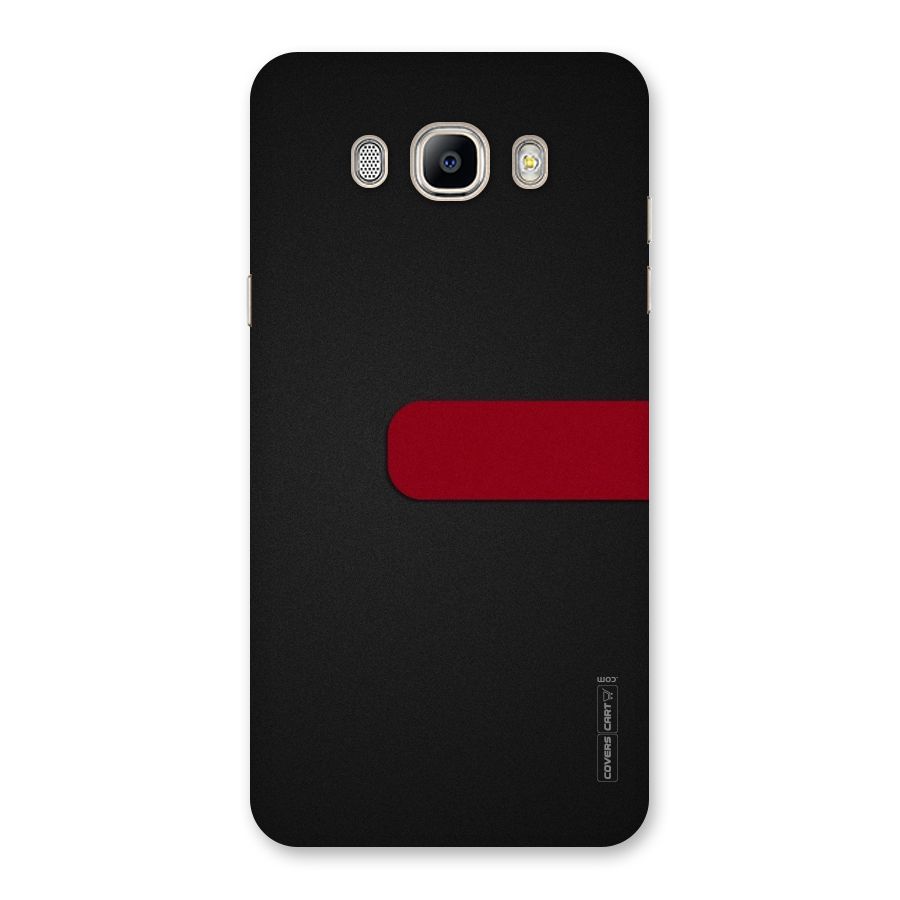 Single Red Stripe Back Case for Galaxy On8