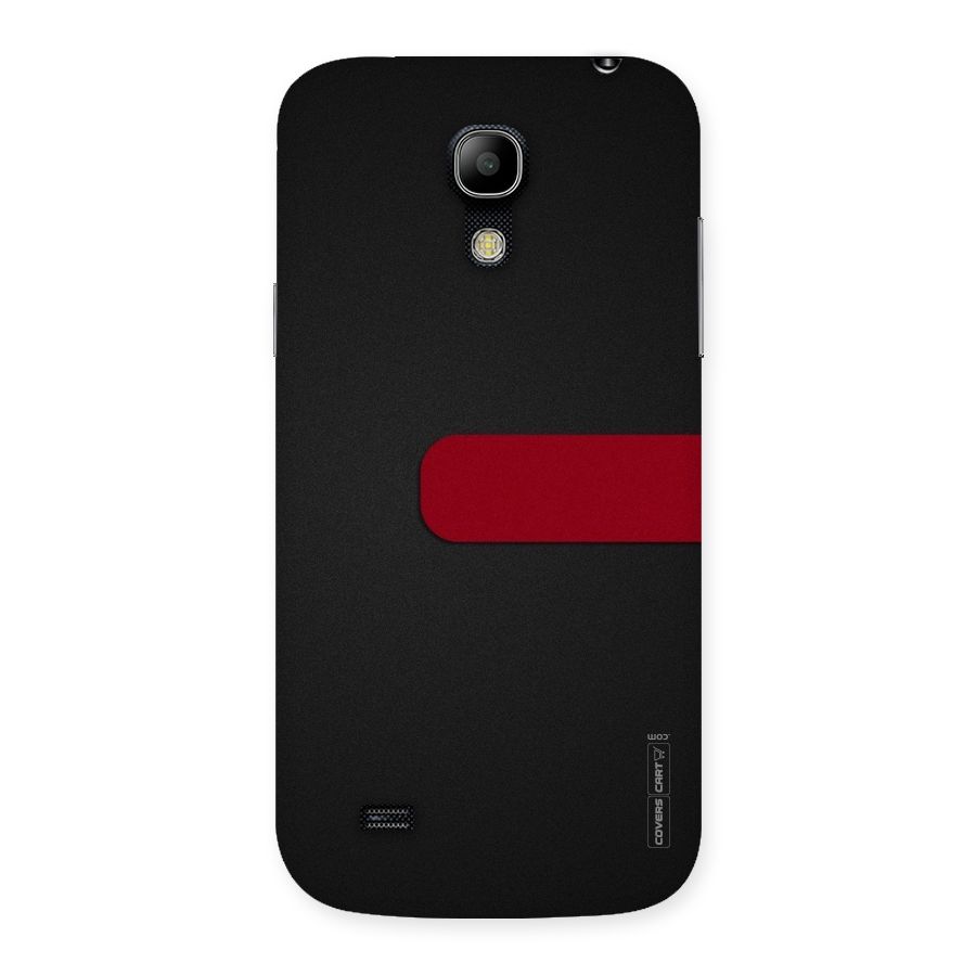 Single Red Stripe Back Case for Galaxy S4 Mini