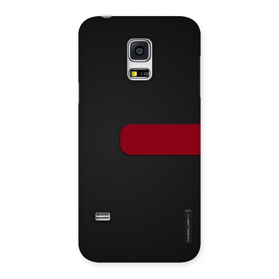Single Red Stripe Back Case for Galaxy S5 Mini