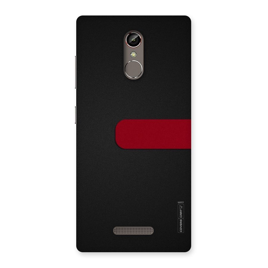 Single Red Stripe Back Case for Gionee S6s