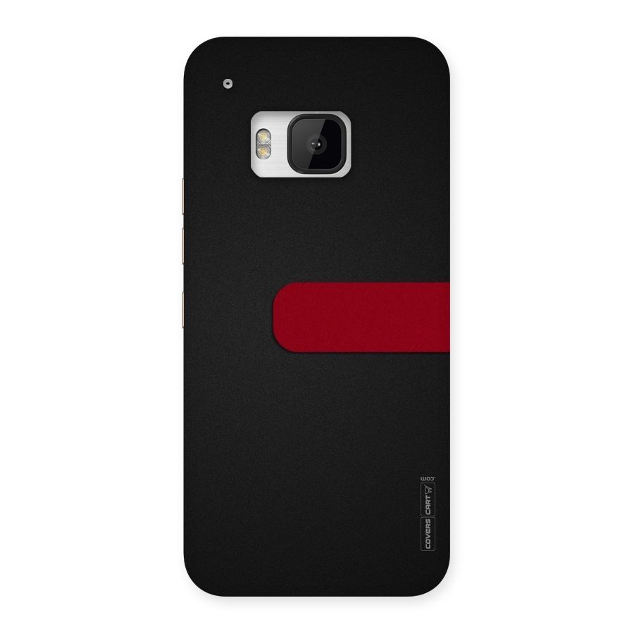 Single Red Stripe Back Case for HTC One M9