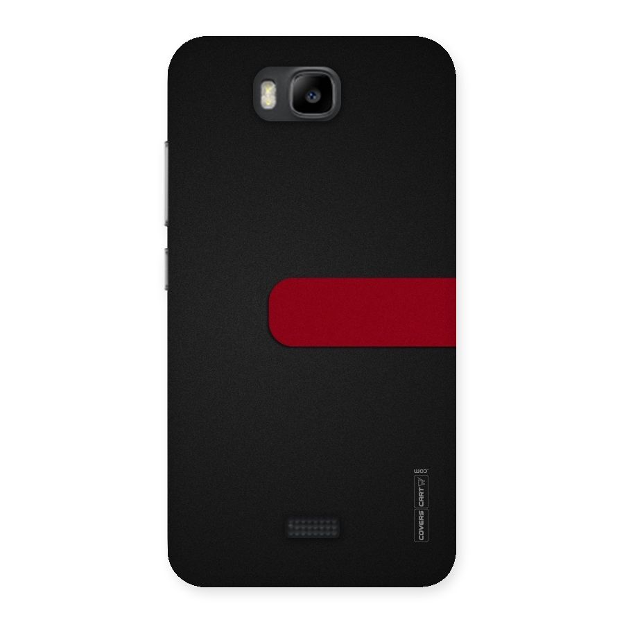 Single Red Stripe Back Case for Honor Bee