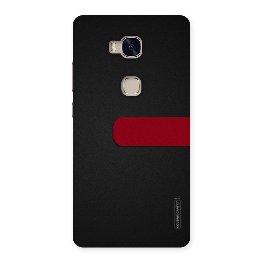 Single Red Stripe Back Case for Huawei Honor 5X