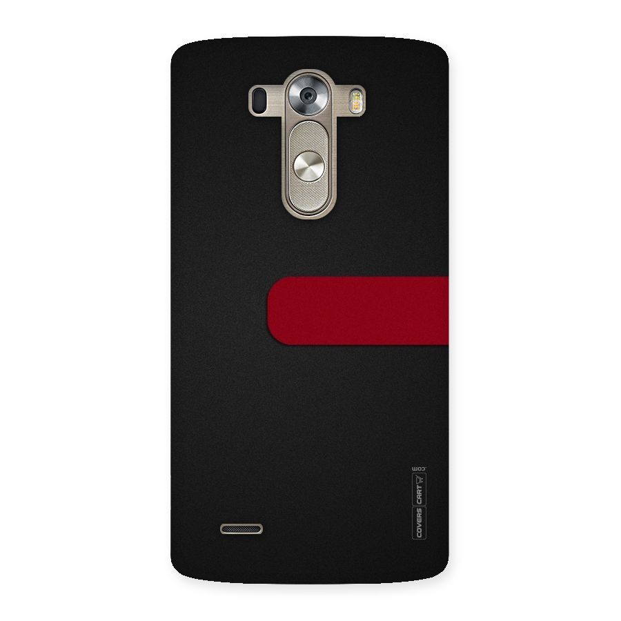 Single Red Stripe Back Case for LG G3