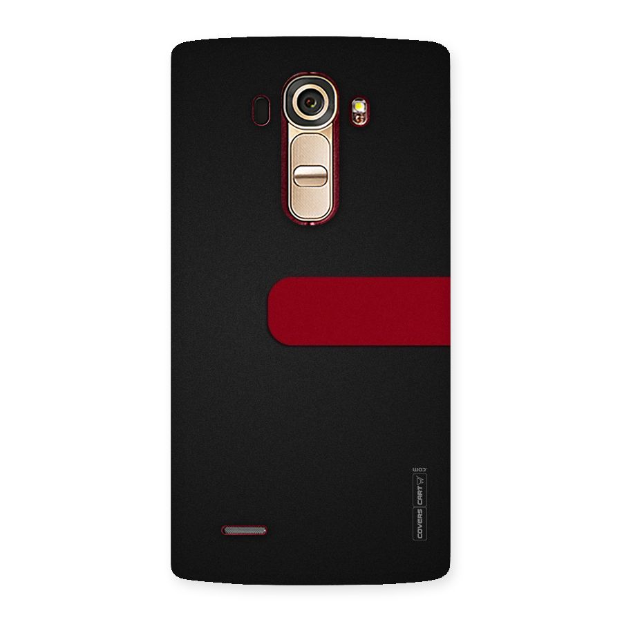 Single Red Stripe Back Case for LG G4