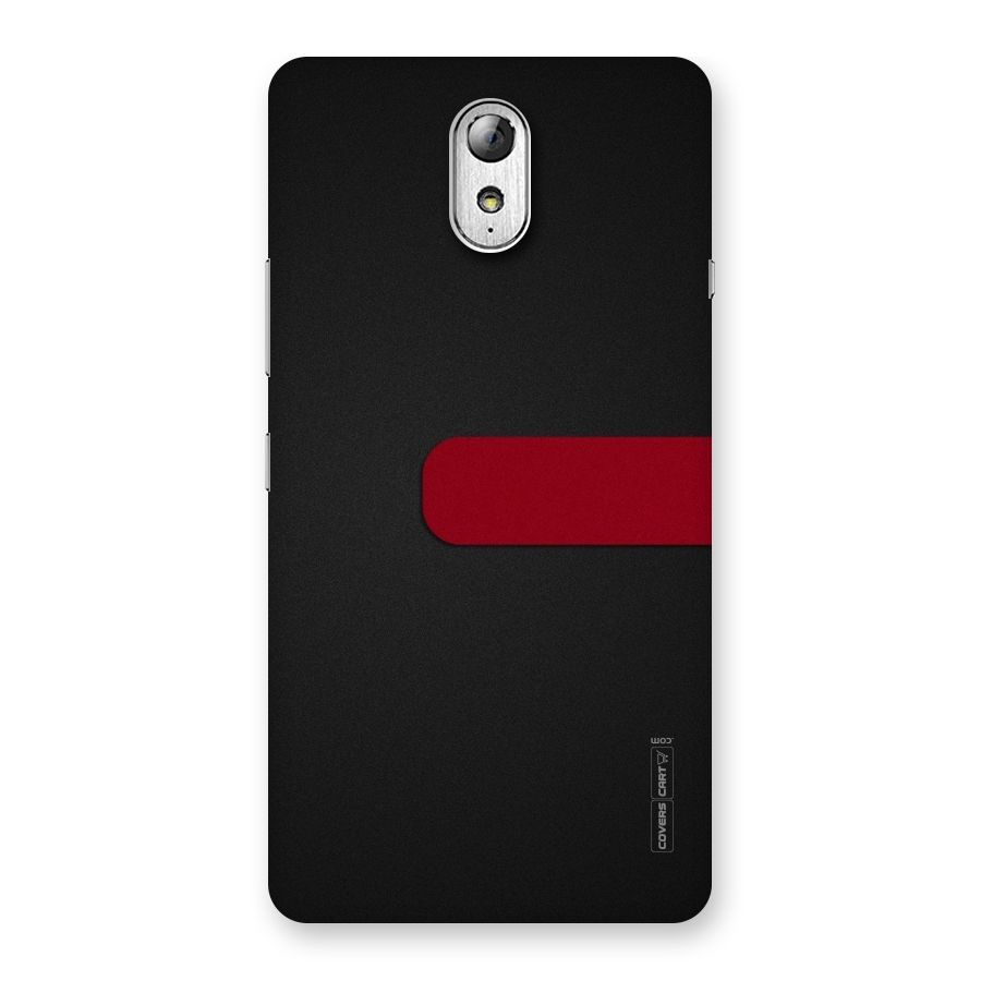 Single Red Stripe Back Case for Lenovo Vibe P1M