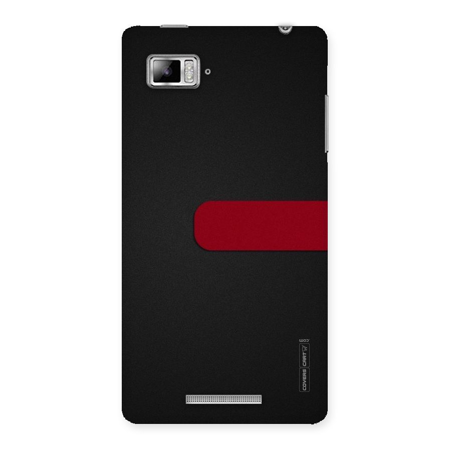 Single Red Stripe Back Case for Lenovo Vibe Z K910