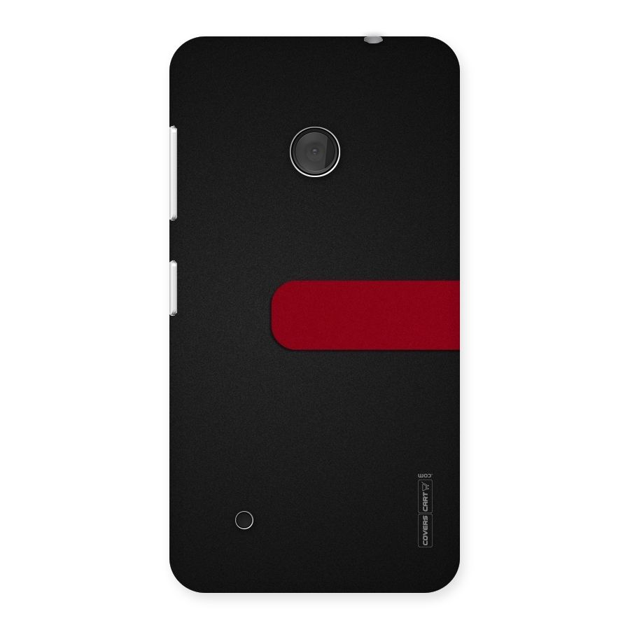 Single Red Stripe Back Case for Lumia 530