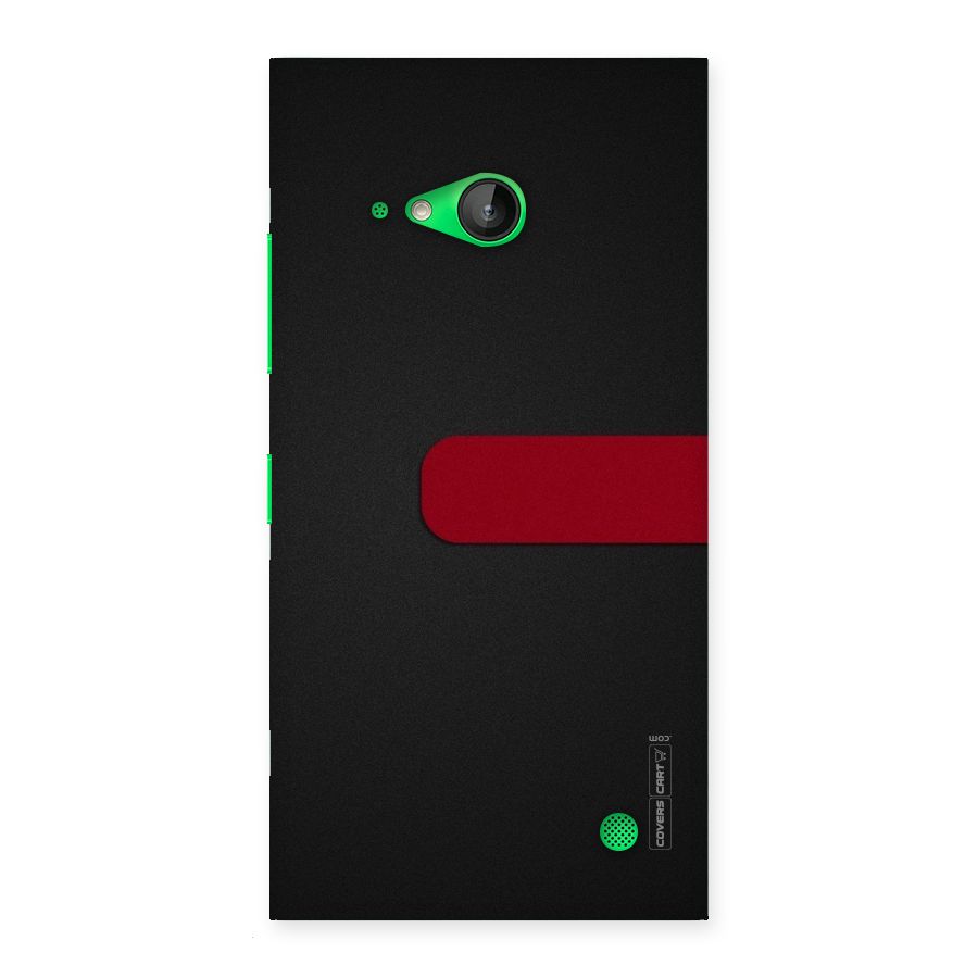 Single Red Stripe Back Case for Lumia 730