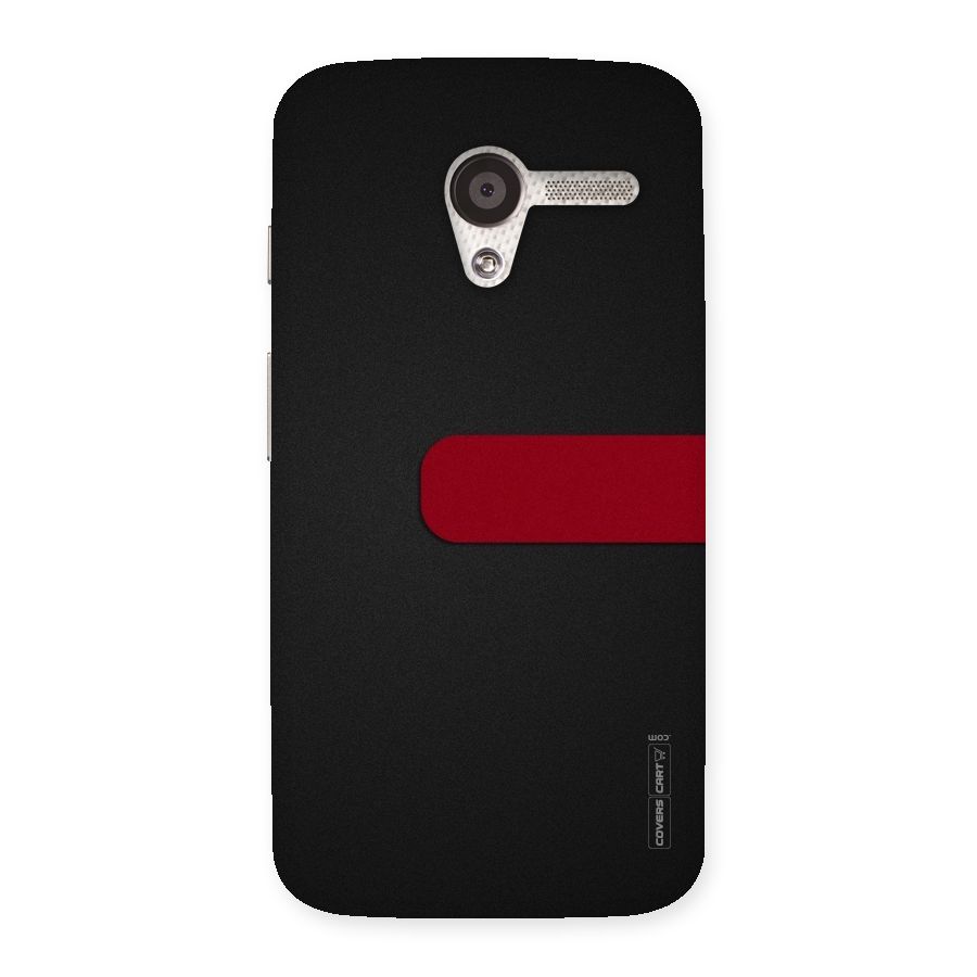 Single Red Stripe Back Case for Moto X