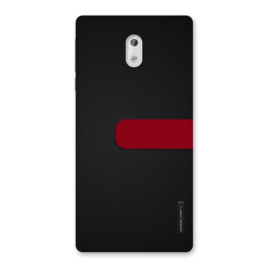 Single Red Stripe Back Case for Nokia 3