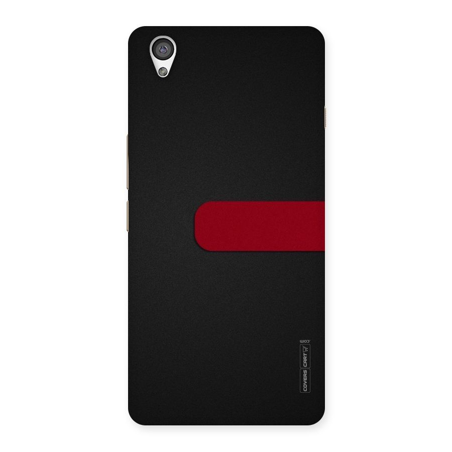 Single Red Stripe Back Case for OnePlus X