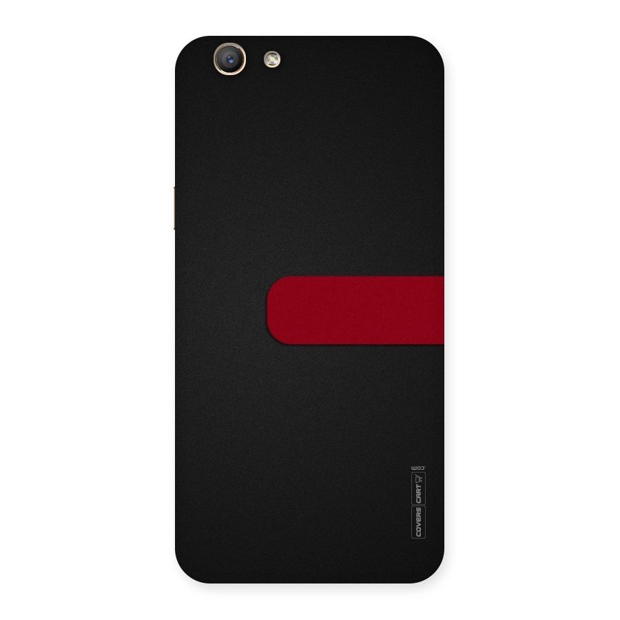 Single Red Stripe Back Case for Oppo F1s
