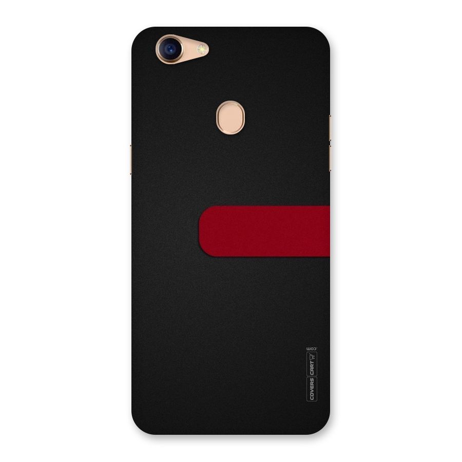 Single Red Stripe Back Case for Oppo F5