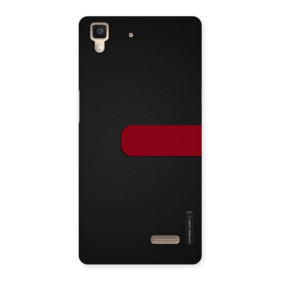 Single Red Stripe Back Case for Oppo R7