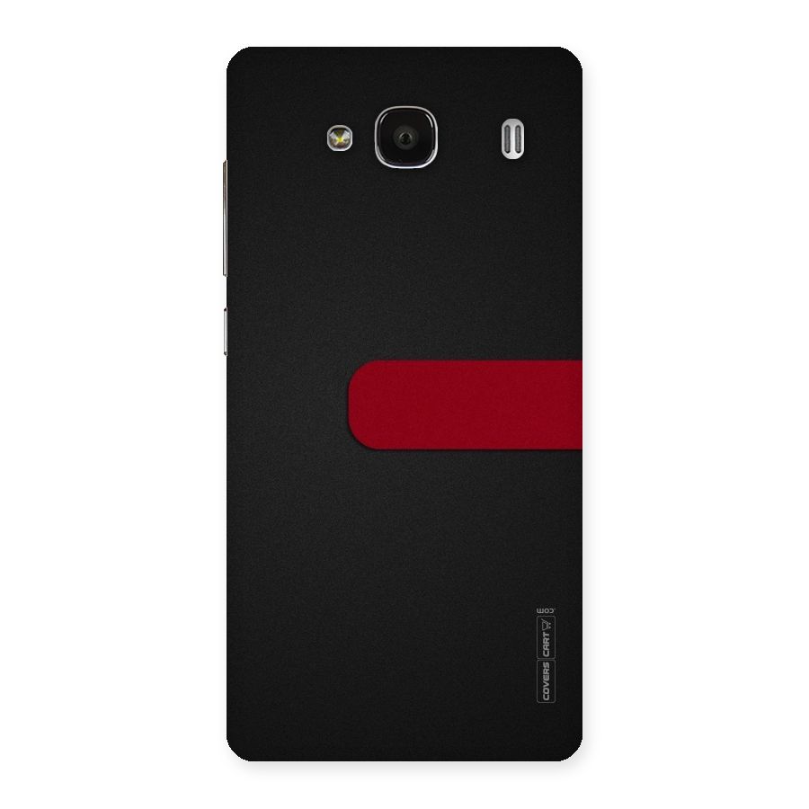 Single Red Stripe Back Case for Redmi 2