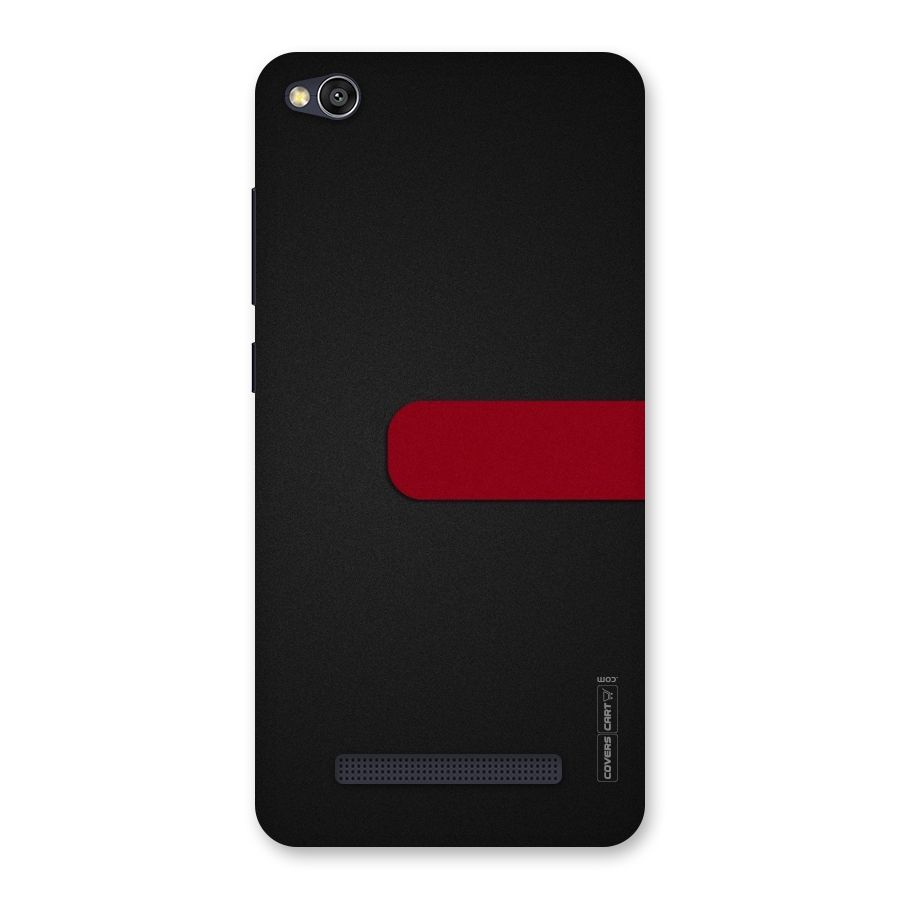 Single Red Stripe Back Case for Redmi 4A