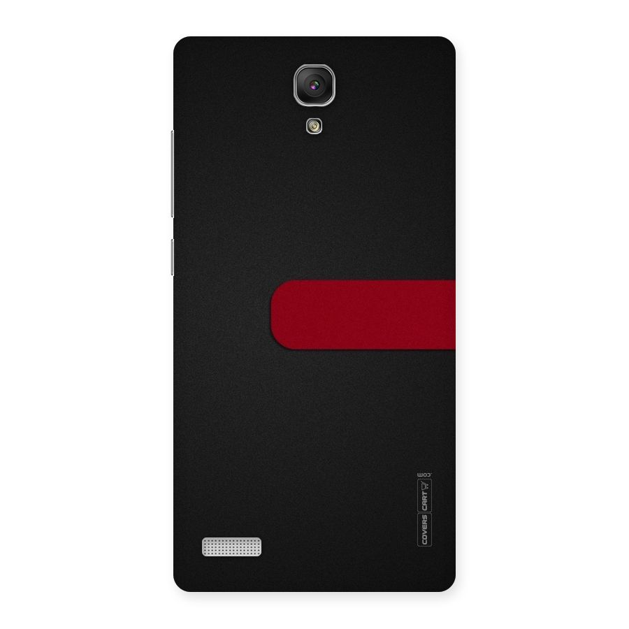 Single Red Stripe Back Case for Redmi Note