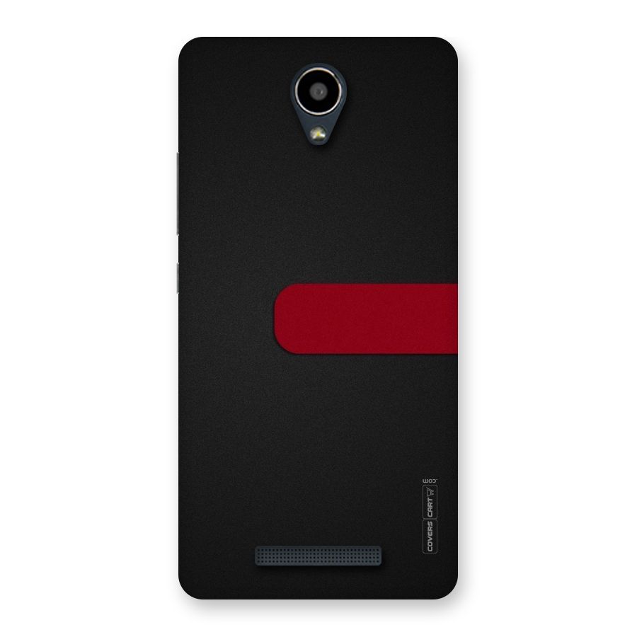 Single Red Stripe Back Case for Redmi Note 2
