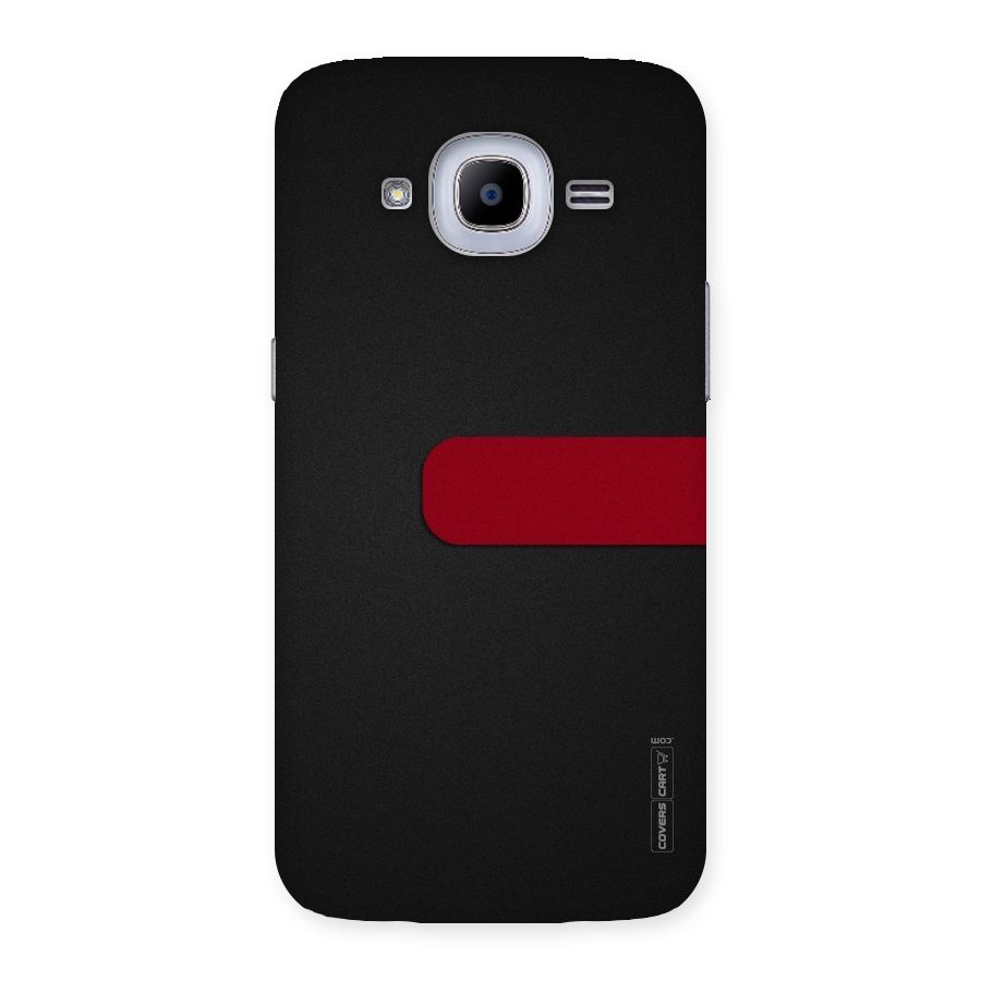 Single Red Stripe Back Case for Samsung Galaxy J2 2016