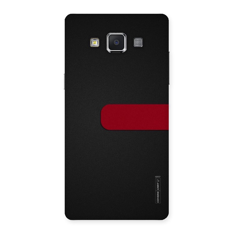 Single Red Stripe Back Case for Samsung Galaxy A5