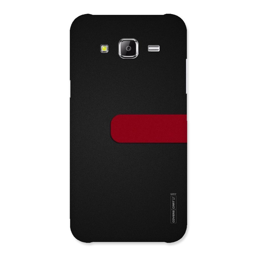 Single Red Stripe Back Case for Samsung Galaxy J2 Prime