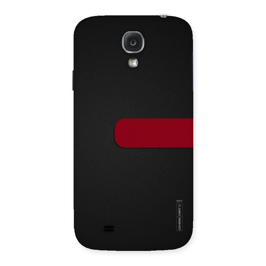 Single Red Stripe Back Case for Samsung Galaxy S4