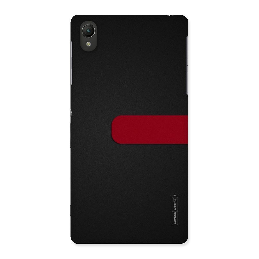 Single Red Stripe Back Case for Sony Xperia Z2
