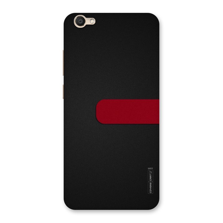 Single Red Stripe Back Case for Vivo V5