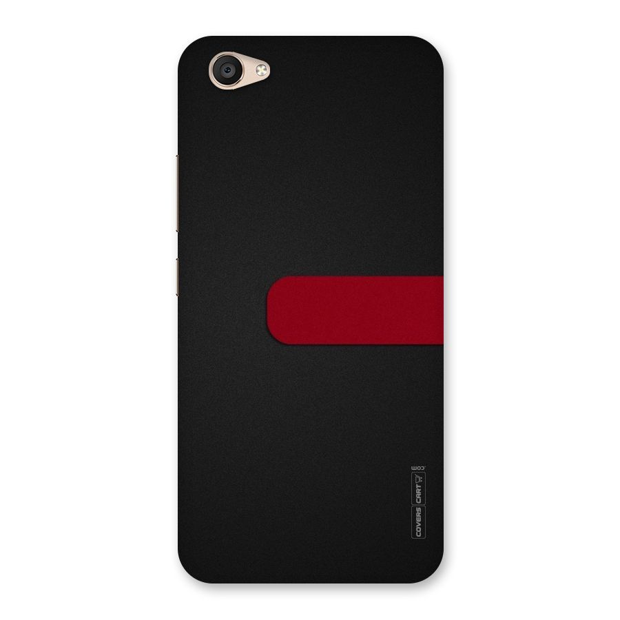Single Red Stripe Back Case for Vivo V5 Plus