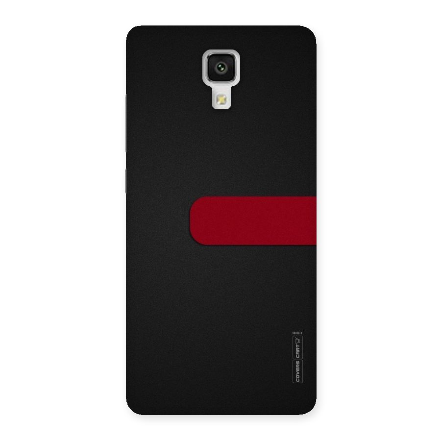Single Red Stripe Back Case for Xiaomi Mi 4