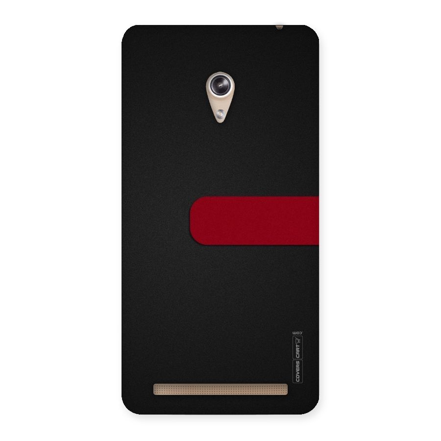 Single Red Stripe Back Case for Zenfone 6