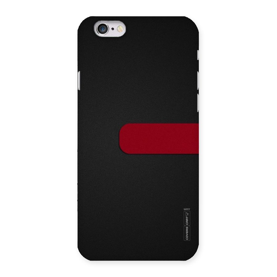 Single Red Stripe Back Case for iPhone 6 6S