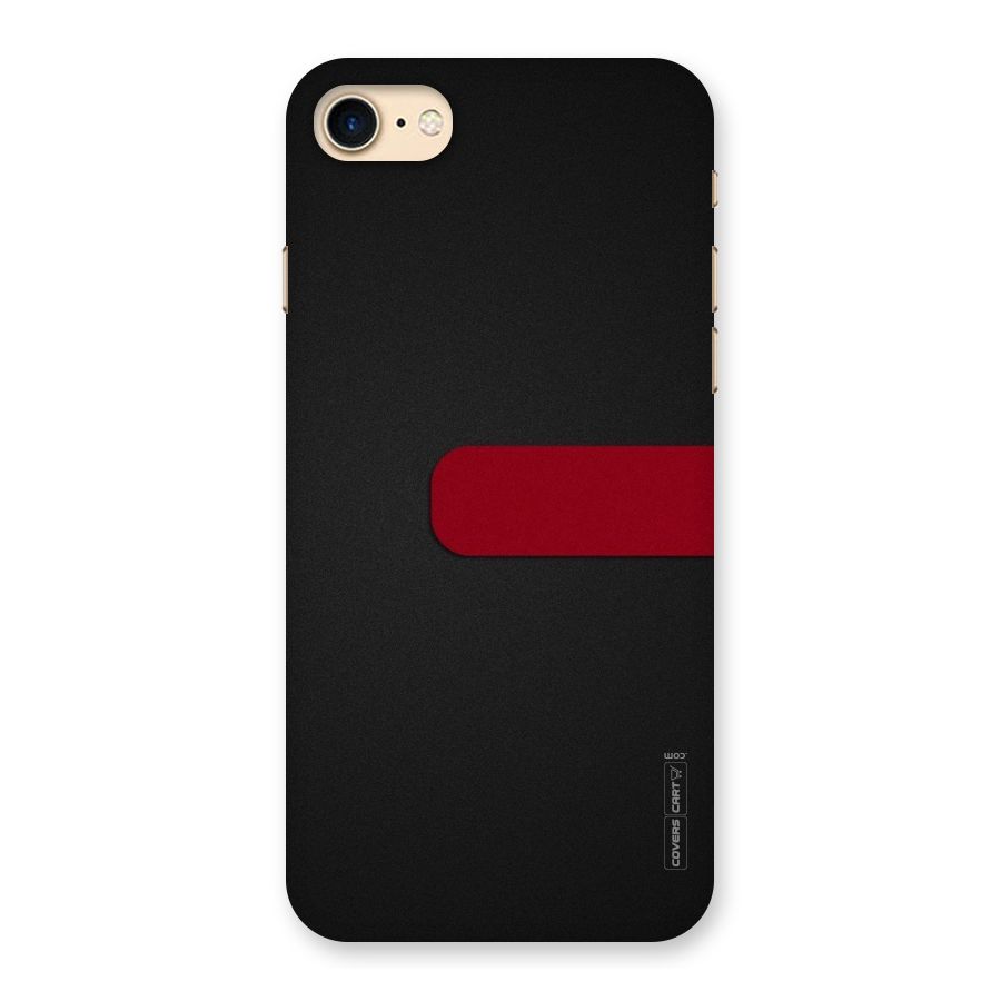 Single Red Stripe Back Case for iPhone 7