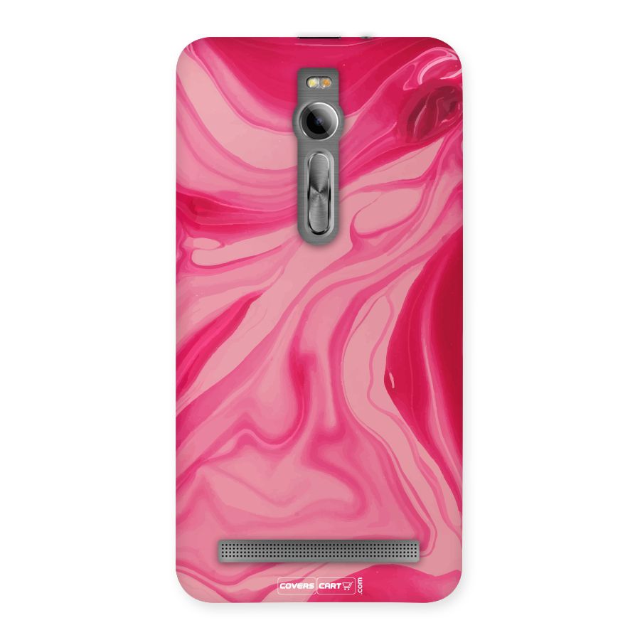Sizzling Pink Marble Texture Back Case for Asus Zenfone 2