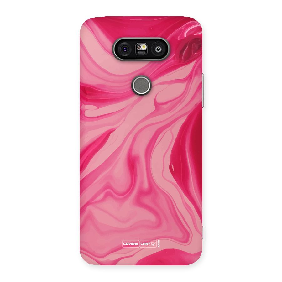 Sizzling Pink Marble Texture Back Case for LG G5