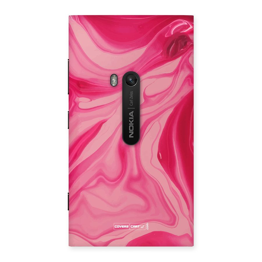 Sizzling Pink Marble Texture Back Case for Lumia 920