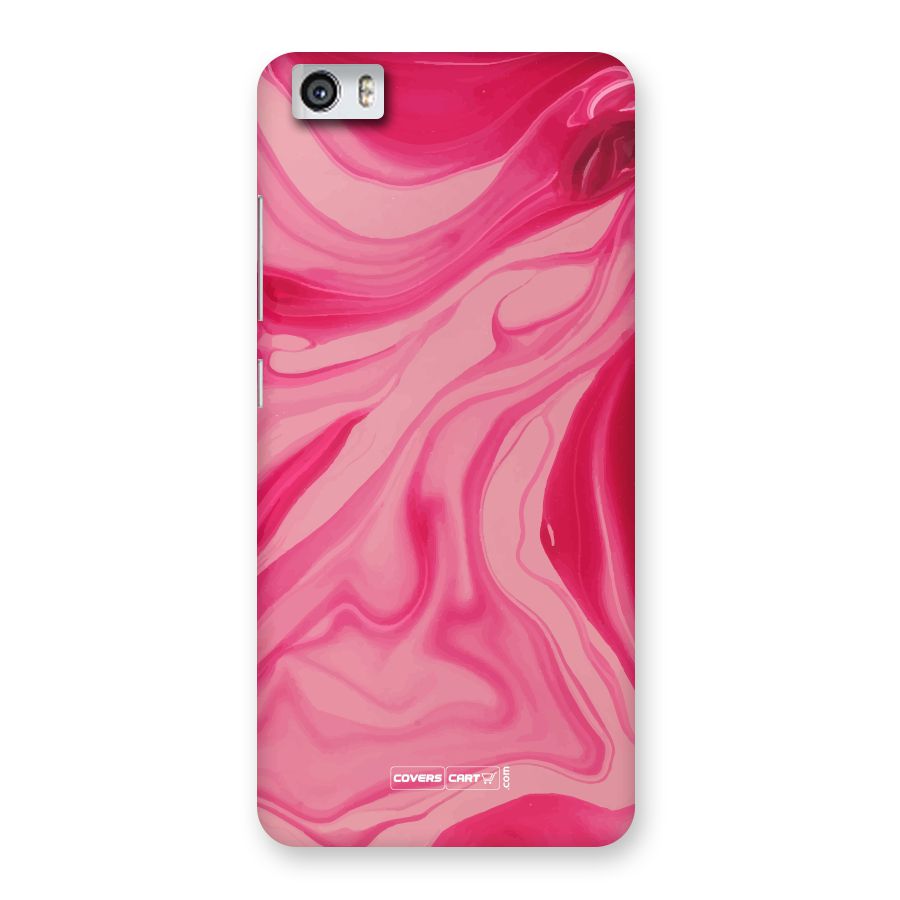 Sizzling Pink Marble Texture Back Case for Xiaomi Redmi Mi5