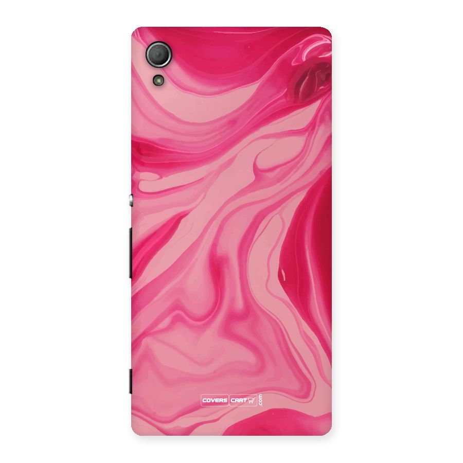 Sizzling Pink Marble Texture Back Case for Xperia Z4