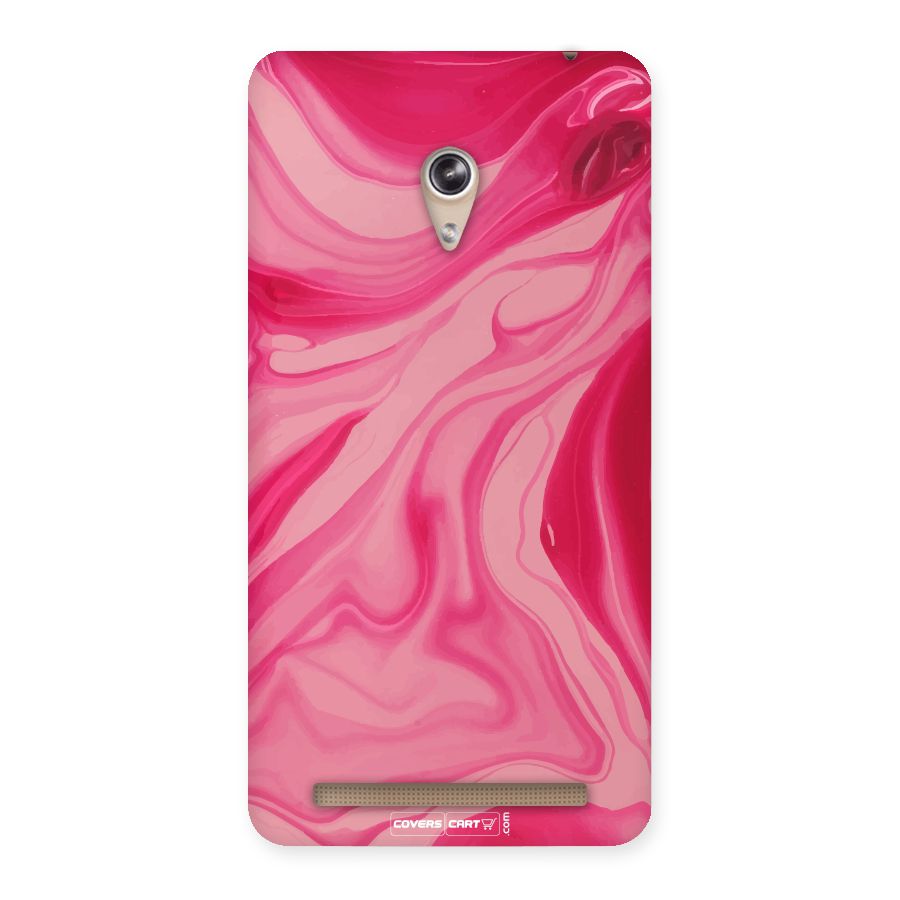 Sizzling Pink Marble Texture Back Case for Zenfone 6